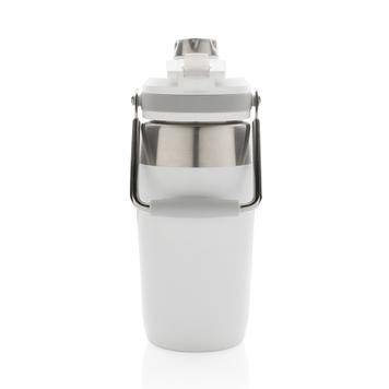 Vacuum Stainless Steel Bottle with Dual Lid