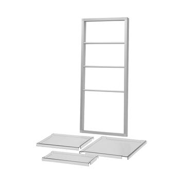 Multi-level A-Shaped Shelf "Construct"