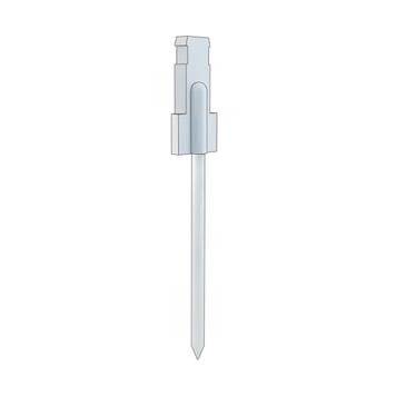 Metal Pin with Stainless Steel Needle for Price Display "Click"