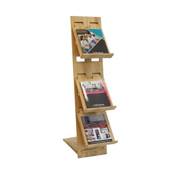 Leaflet Stand "H2" in wood