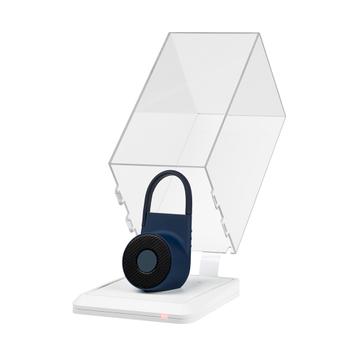 Showcase with "Security-Box" anti-theft Device