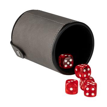 Dice Cup with 5 Dice