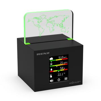 Air Quality Meter "Air2Color PRO" with CO2 Light
