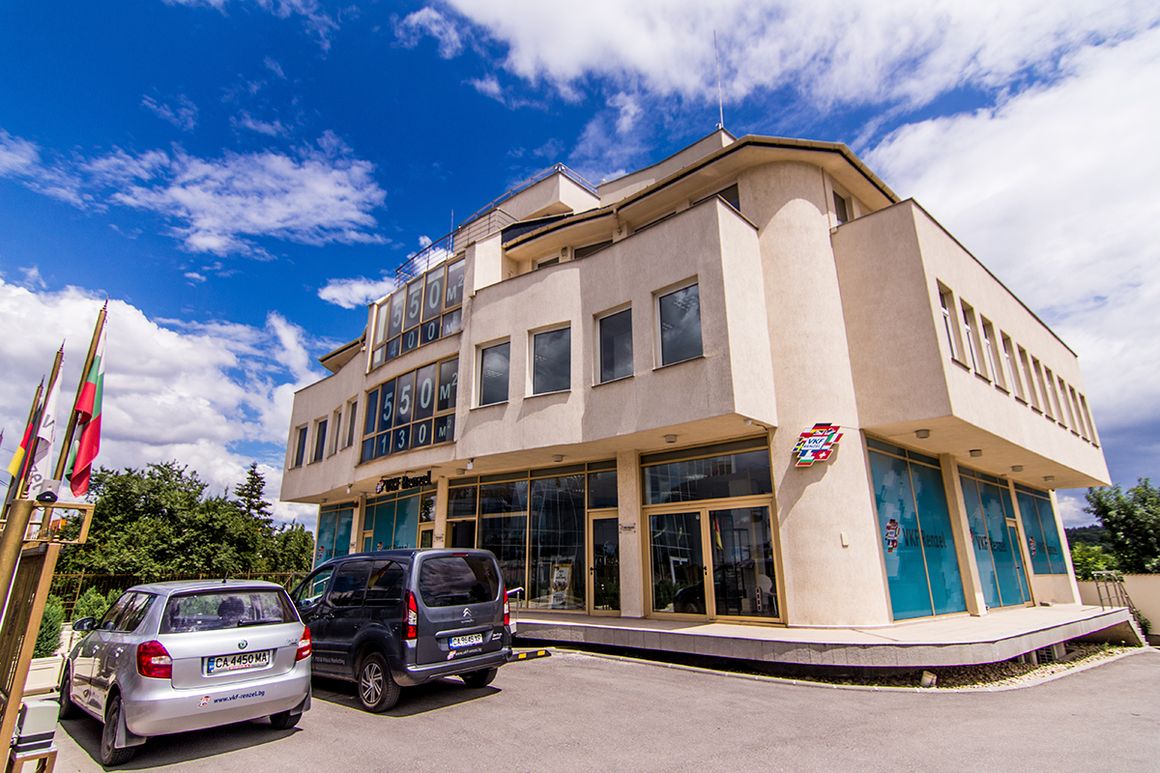 VKF Renzel building in Bulgaria